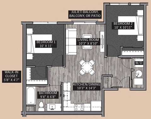 5173 Beeler Street Studio-3 Beds Apartment, Affordable, Fee Managed, Income Restriction for Rent - Photo Gallery 18